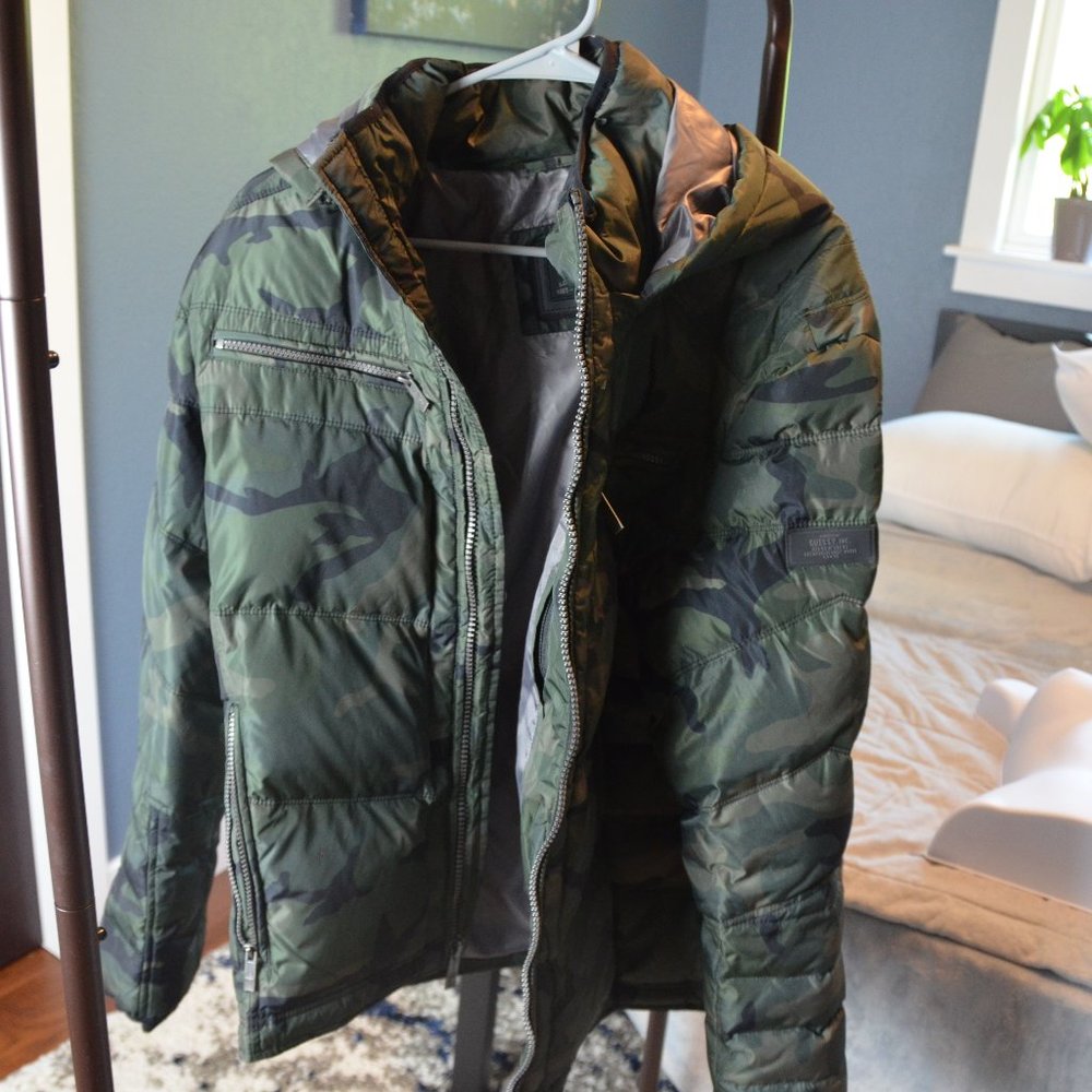Camouflage Ski/ Bomber Jacket